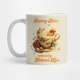 Tea with Honey and honey bee Mug